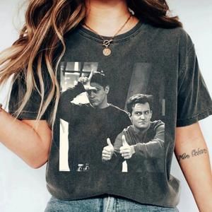 Chandler Retro Friends Shirt , Chandler Bing Graphic Shirt,  Retro Tee